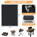 Ocalpur Grill Mat, 52"×38"for Outdoor Grills, BBQ Floor Mats, Fireproof & Oil-Proof Mat, Anti-Slip, Easy Clean, Reusable Custom Cut for Decks, Patios, Indoor Fireplace Mats